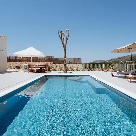 别墅 Casa Luma Design Villa, Heated Pool & Privacy Donje Polje